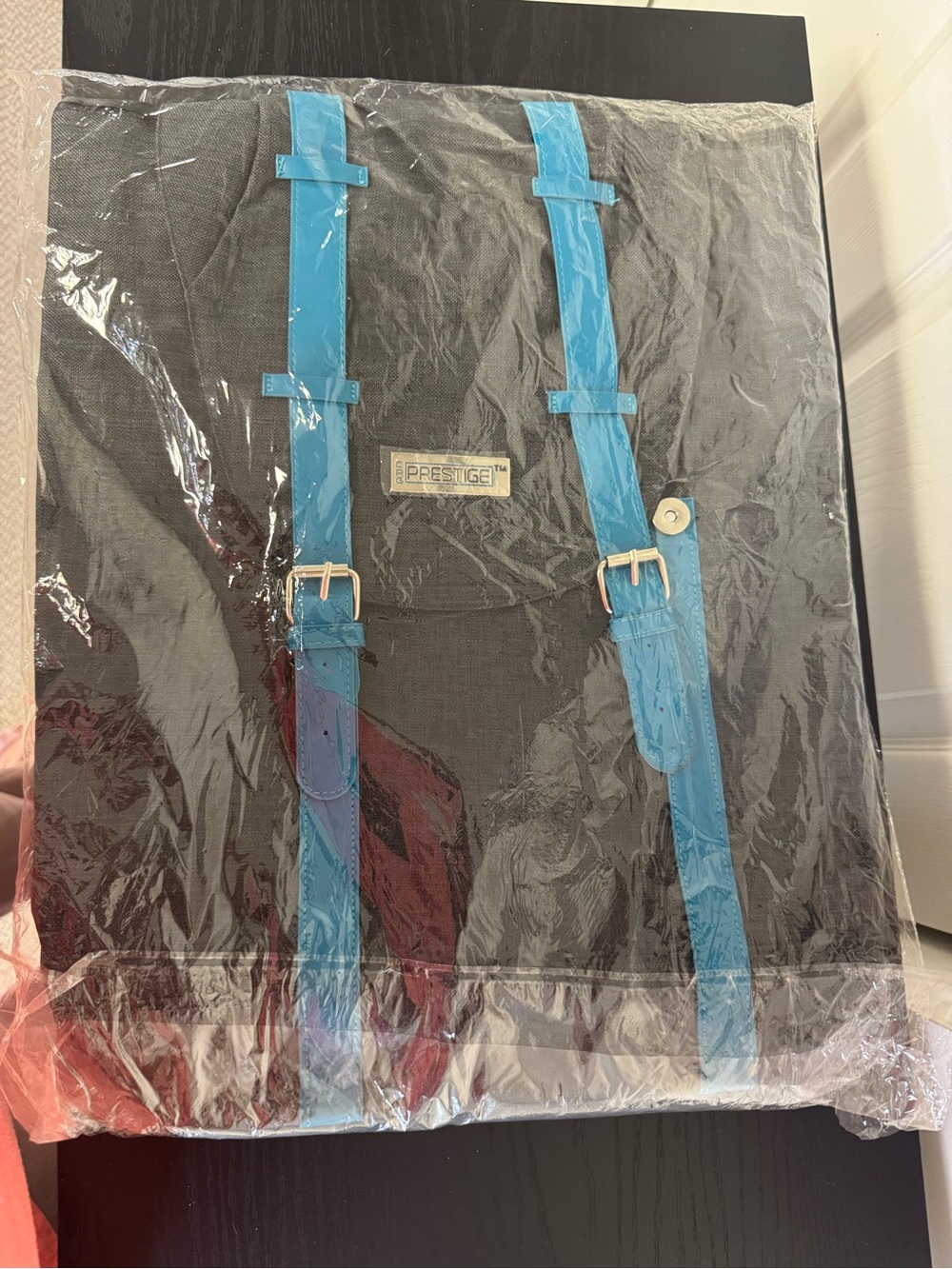 CRG Prestige Laptop Backpack Grey & Teal - NWT Sealed!
